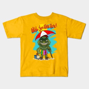Vacation From The Black Lagoon! Kids T-Shirt